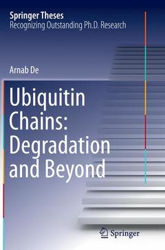 Couverture de l’ouvrage Ubiquitin Chains: Degradation and Beyond