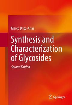 Couverture de l’ouvrage Synthesis and Characterization of Glycosides