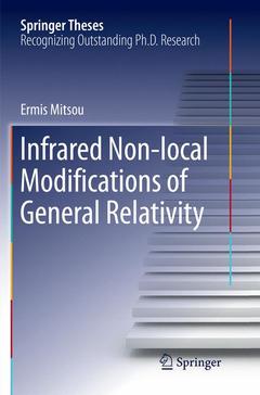Couverture de l’ouvrage Infrared Non-local Modifications of General Relativity 