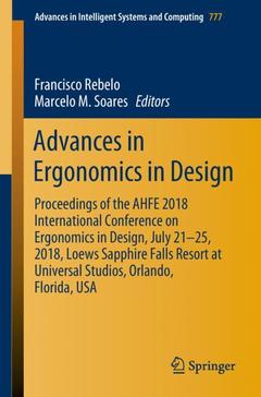 Cover of the book Advances in Ergonomics in Design
