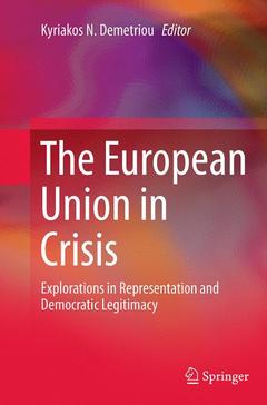 Cover of the book The European Union in Crisis