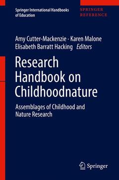 Couverture de l’ouvrage Research Handbook on Childhoodnature 