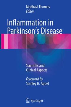 Couverture de l’ouvrage Inflammation in Parkinson's Disease