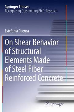 Couverture de l’ouvrage On Shear Behavior of Structural Elements Made of Steel Fiber Reinforced Concrete