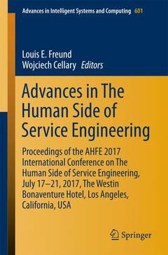Cover of the book Advances in The Human Side of Service Engineering