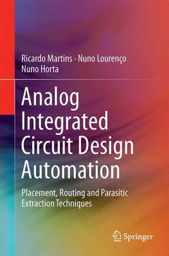 Couverture de l’ouvrage Analog Integrated Circuit Design Automation
