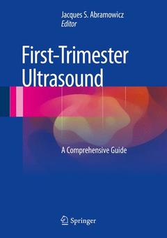 Couverture de l’ouvrage First-Trimester Ultrasound