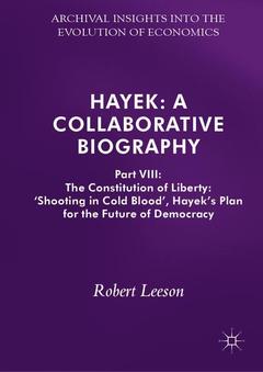 Cover of the book Hayek: A Collaborative Biography