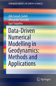 Couverture de l’ouvrage Data-Driven Numerical Modelling in Geodynamics: Methods and Applications