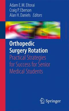 Couverture de l’ouvrage Orthopedic Surgery Rotation