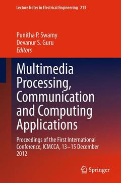 Couverture de l’ouvrage Multimedia Processing, Communication and Computing Applications
