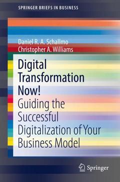 Couverture de l’ouvrage Digital Transformation Now!