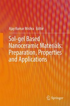 Couverture de l’ouvrage Sol-gel Based Nanoceramic Materials: Preparation, Properties and Applications