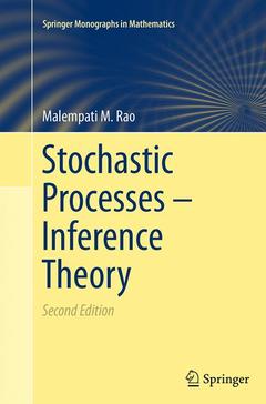 Couverture de l’ouvrage Stochastic Processes - Inference Theory