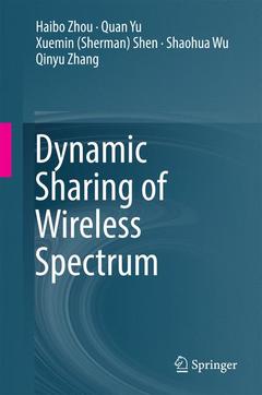 Couverture de l’ouvrage Dynamic Sharing of Wireless Spectrum