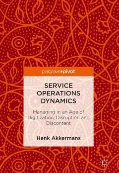 Cover of the book Service Operations Dynamics