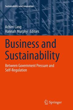 Couverture de l’ouvrage Business and Sustainability