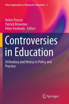 Couverture de l’ouvrage Controversies in Education