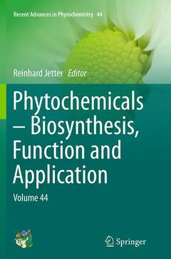 Couverture de l’ouvrage Phytochemicals – Biosynthesis, Function and Application