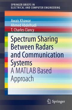 Cover of the book Spectrum Sharing Between Radars and Communication Systems