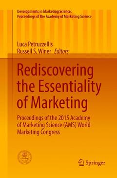 Couverture de l’ouvrage Rediscovering the Essentiality of Marketing