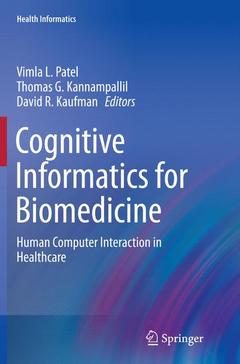 Couverture de l’ouvrage Cognitive Informatics for Biomedicine