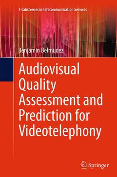 Couverture de l’ouvrage Audiovisual Quality Assessment and Prediction for Videotelephony
