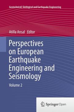 Cover of the book Perspectives on European Earthquake Engineering and Seismology