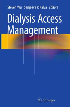 Couverture de l’ouvrage Dialysis Access Management