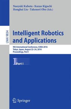 Cover of the book Intelligent Robotics and Applications