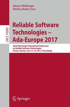 Cover of the book Reliable Software Technologies – Ada-Europe 2017