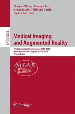Couverture de l’ouvrage Medical Imaging and Augmented Reality