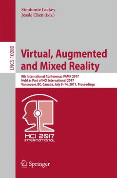 Couverture de l’ouvrage Virtual, Augmented and Mixed Reality