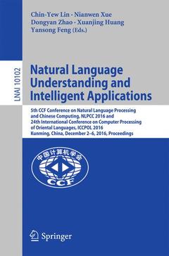 Couverture de l’ouvrage Natural Language Understanding and Intelligent Applications