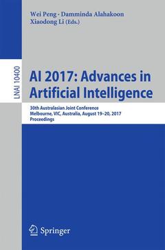 Cover of the book AI 2017: Advances in Artificial Intelligence