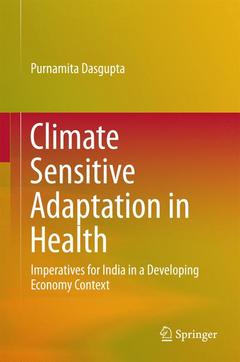 Couverture de l’ouvrage Climate Sensitive Adaptation in Health
