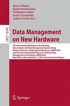 Couverture de l’ouvrage Data Management on New Hardware
