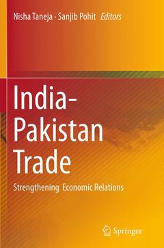 Couverture de l’ouvrage India-Pakistan Trade