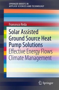 Couverture de l’ouvrage Solar Assisted Ground Source Heat Pump Solutions