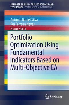 Couverture de l’ouvrage Portfolio Optimization Using Fundamental Indicators Based on Multi-Objective EA