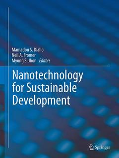 Couverture de l’ouvrage Nanotechnology for Sustainable Development