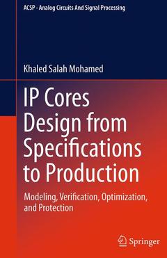 Couverture de l’ouvrage IP Cores Design from Specifications to Production