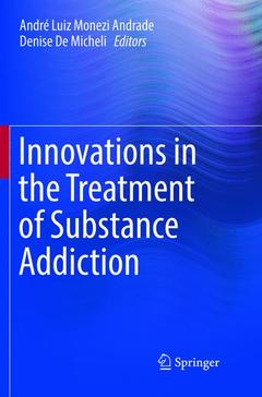 Couverture de l’ouvrage Innovations in the Treatment of Substance Addiction