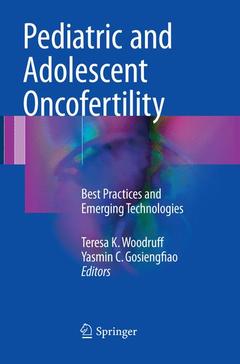 Couverture de l’ouvrage Pediatric and Adolescent Oncofertility