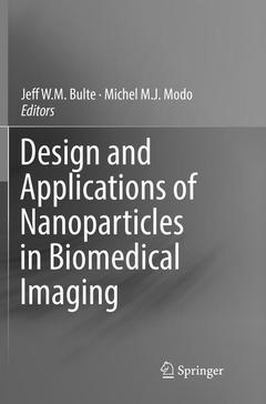 Couverture de l’ouvrage Design and Applications of Nanoparticles in Biomedical Imaging