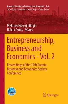 Couverture de l’ouvrage Entrepreneurship, Business and Economics - Vol. 2
