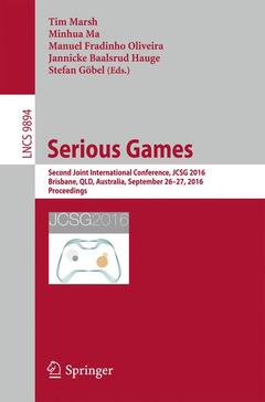 Couverture de l’ouvrage Serious Games