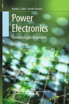 Couverture de l’ouvrage Power Electronics