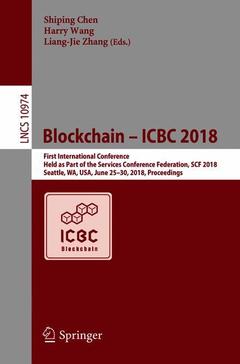 Couverture de l’ouvrage Blockchain - ICBC 2018