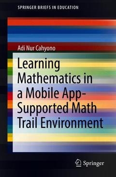 Cover of the book Learning Mathematics in a Mobile App-Supported Math Trail Environment